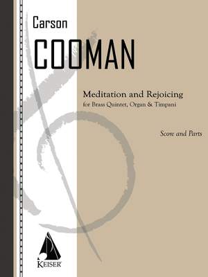 Carson Cooman: Meditation and Rejoicing