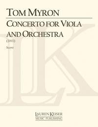 Tom Myron: Concerto for Viola and Orchestra