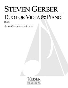 Steven R. Gerber: Duo for Viola and Piano