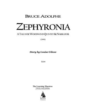 Bruce Adolphe: Zephyronia