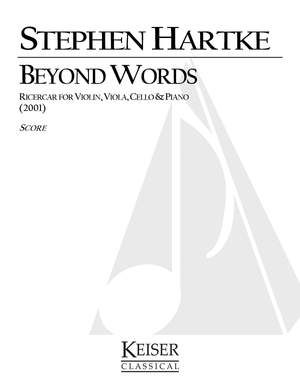Stephen Hartke: Beyond Words: