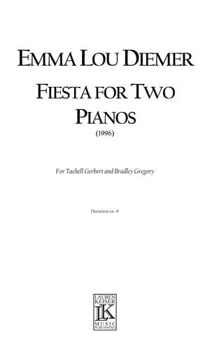 Emma Lou Diemer: Fiesta for Two Pianos