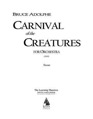 Bruce Adolphe: Carnival of the Creatures
