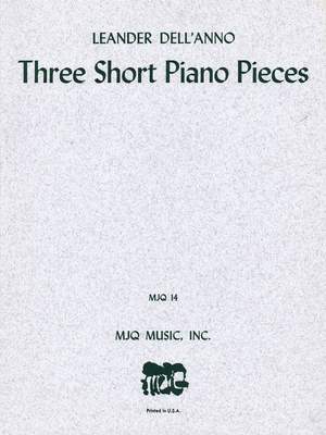 Leander Dell'Anno: Three Short Piano Pieces