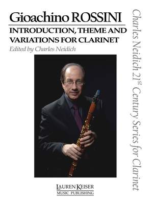 Gioachino Rossini: Introduction, Theme and Variations for Clarinet