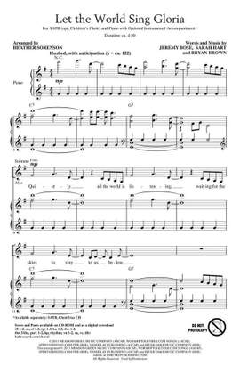Bryan Brown_Jeremy Bose_Sarah Hart: Let the World Sing Gloria