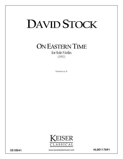 David Stock: On Eastern Time