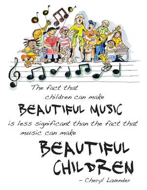 Cheryl Lavender: Beautiful Music, Beautiful Children Poster