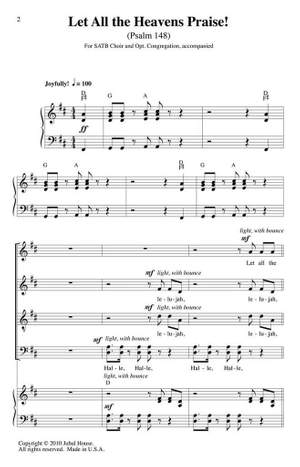 Clayton J. Schmit_Edwin M. Willmington: Let All the Heavens Praise!