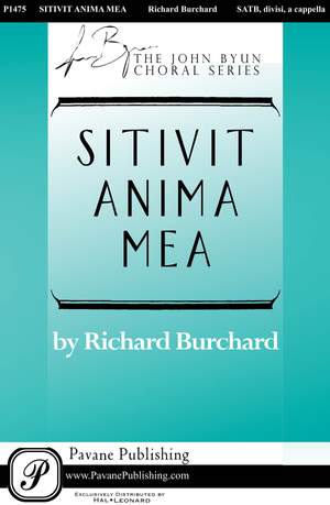 Richard Burchard: Sitivit anima mea