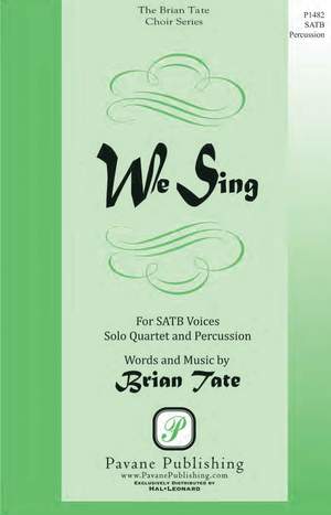 Brian Tate: We Sing