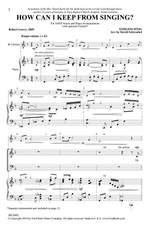 Robert Lowry: How Can I Keep From Singing Product Image