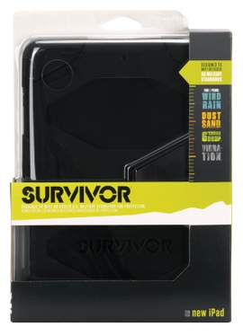 Survivor case for iPad Air- Black