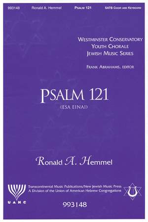 Ronald Hemmel: Psalm 121 (Esa Einai) Product Image