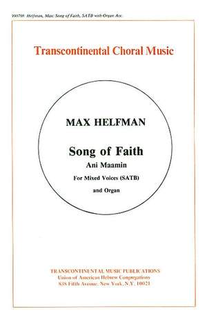 Max Helfman: Song of Faith (Ani Ma'amin)