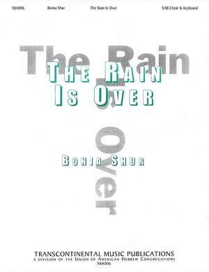 Bonia Shur: The Rain Is Over (Hinei Hastav Avar)