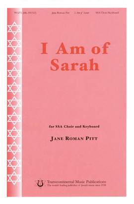 Jane Roman Pitt: I Am of Sarah