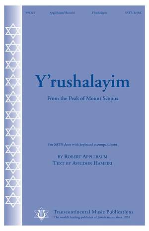 Avigdor Hameiri_Robert Applebaum: Y'rushalayim Product Image