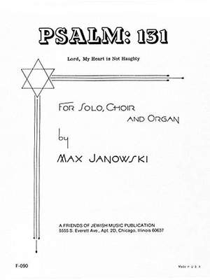 Max Janowski: Psalm 131