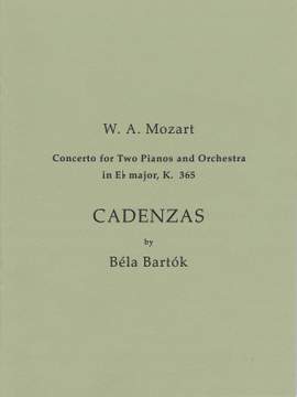 Béla Bartók: Cadenzas to Mozart's Concerto for 2 Pnos and Orch.