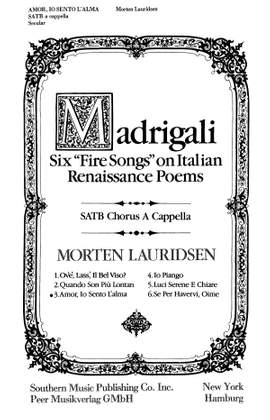 Morten Lauridsen: Six Fire Songs - Amor Io Sent