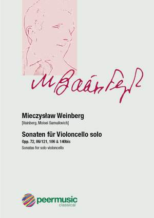 Mieczyslaw Weinberg: Sonatas For Violoncello Solo