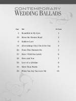 Contemporary Wedding Ballads Product Image