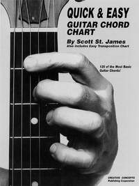 Scott St. James: Quick and Easy Guitar Chord Chart
