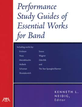 Perf.Study Guides Of Essential Works For Band