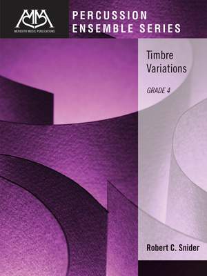 Robert Snider: Timbre Variations