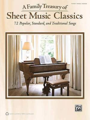 A Family Treasury of Sheet Music Classics