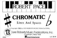 Robert Pace: Flash Cards - Chromatic Lines & Spaces