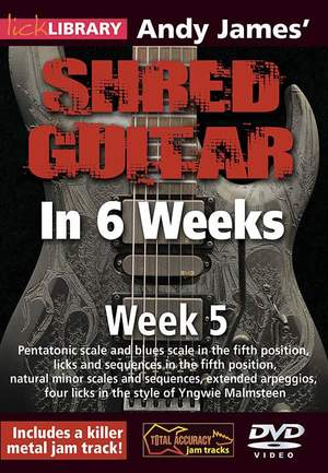 Andy James' Shred Guitar in 6 Weeks