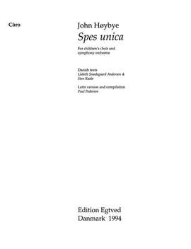 John Høybye: Spec Unica