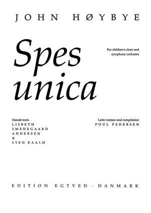 John Høybye: Spec Unica