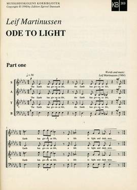 Leif Martinussen: Ode To Light