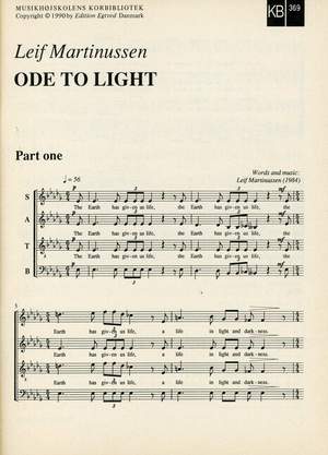 Leif Martinussen: Ode To Light