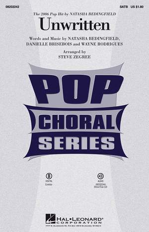 Natasha Bedingfield: Unwritten SATB