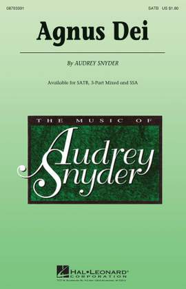 Audrey Snyder: Agnus Dei (SATB)