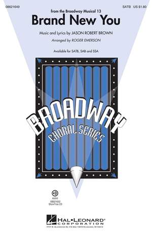 Jason Robert Brown: Brand New You (from 13) SATB