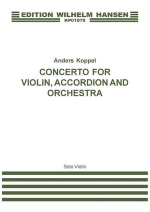 Anders Koppel: Concerto For Violin, Accordion And Orchestra