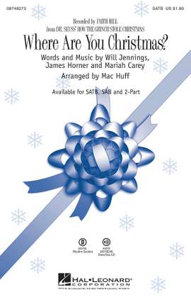 James Horner/Mariah Carey: Where Are You Christmas?