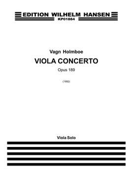 Holmboe: Viola Concerto, op. 189