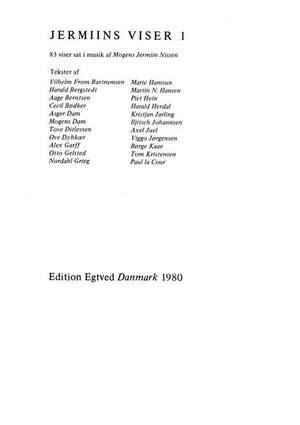 Mogens Jermiin Nissen: Jermiins Viser 1