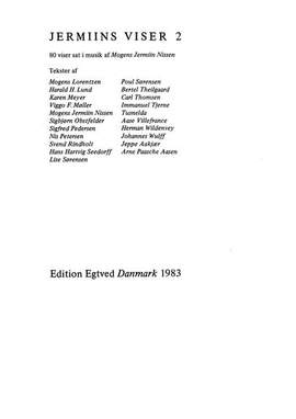 Mogens Jermiin Nissen: Jermiins Viser 2