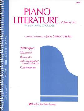 Piano Literature Volume 6