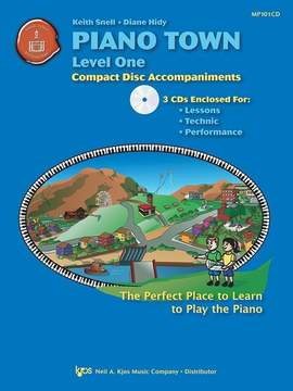 Piano Town:Level 1,Lessons,Technic,Performance