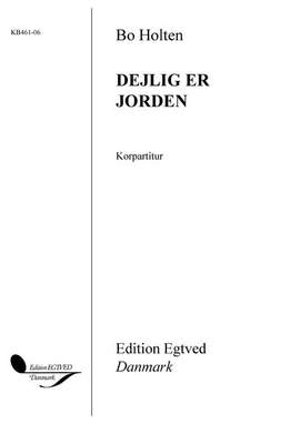 Bo Holten: Dejlig Er Jorden