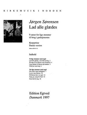 Jorgen Sorensen: Lad Alle Glædes