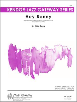 Mike Dana Hey Benny Jazz Ensemble Score/Parts